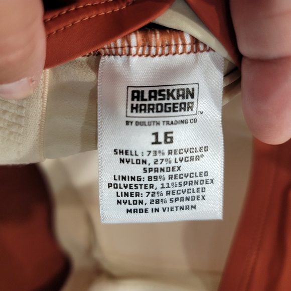 Alaskan Hardgear (AKHG) Lost Lake Built-in Bra Tankini - sz 16 - Picture 7 of 9